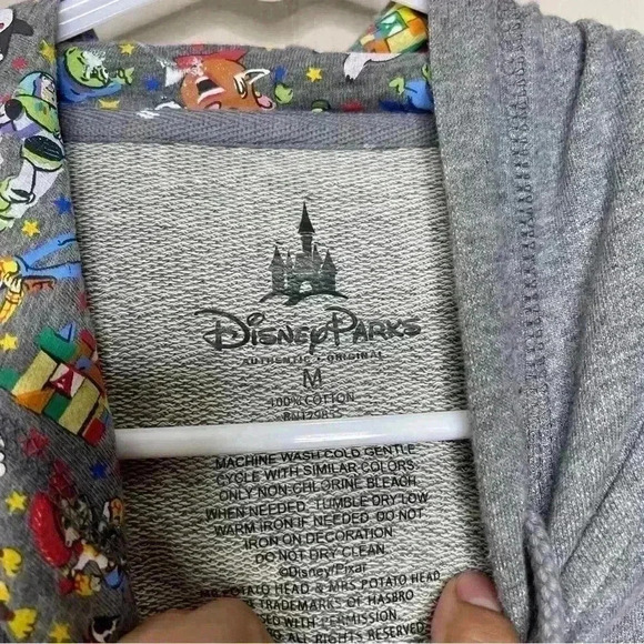 Toy Story Land Zip Hoodie for Women Sz M - Picture 3 of 6